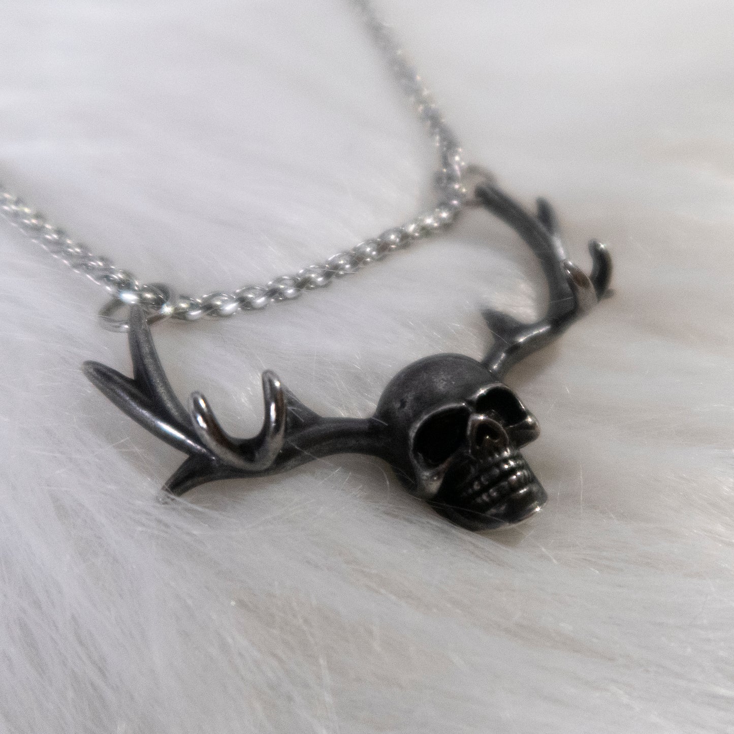 Antler Skull necklace