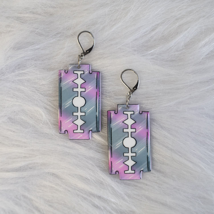 Bubble Blade Earrings