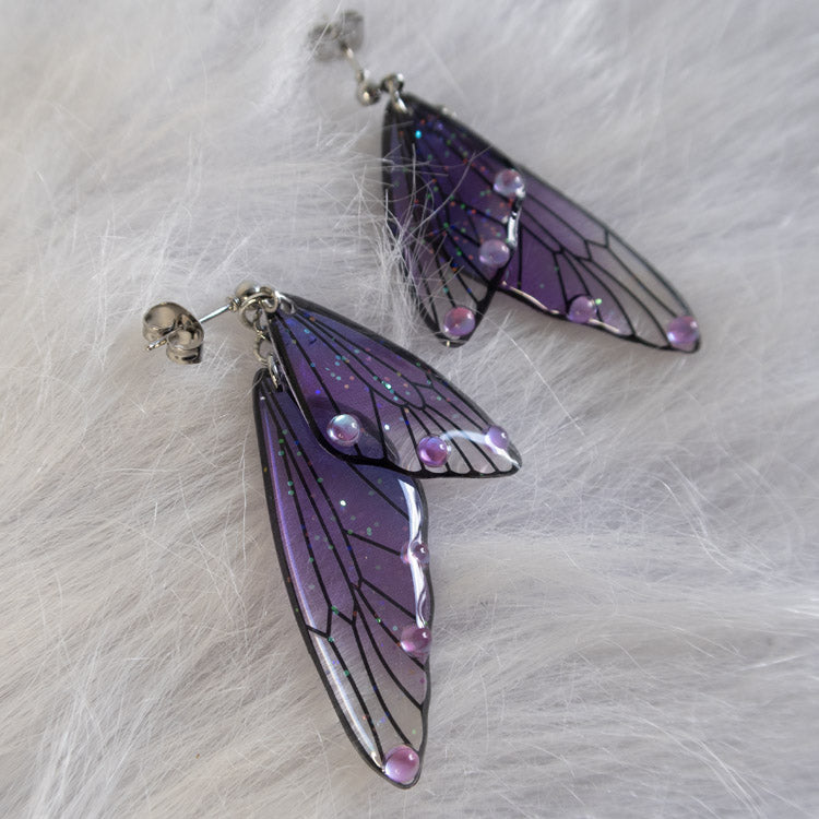 Twilight Dew Wings Earrings