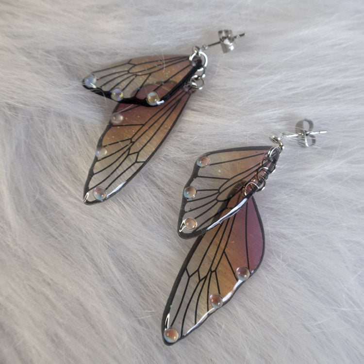 Dawn Dew Wings Earrings