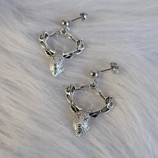 Silverwood Stag Earrings