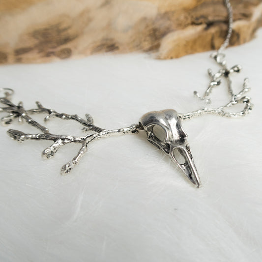 Raven Skull necklace