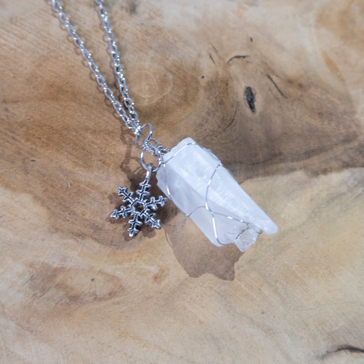 Snowflake Crystal necklace
