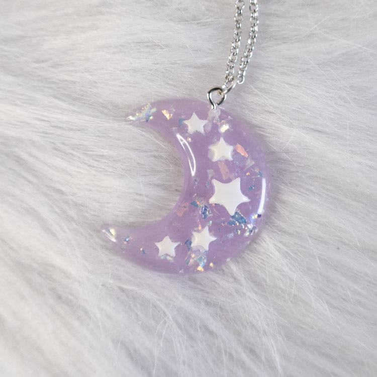Lunar Dream Necklace – Purple