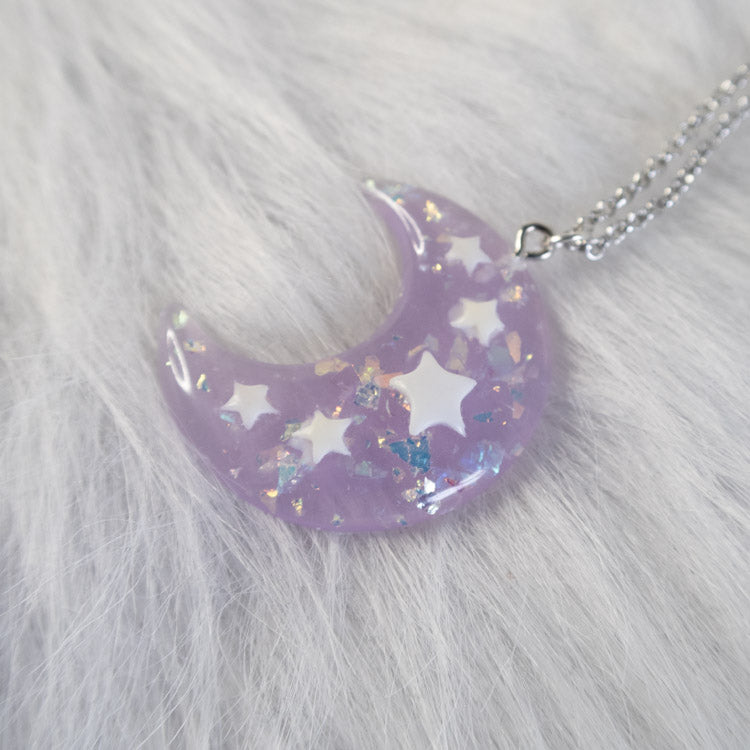 Lunar Dream Necklace – Purple