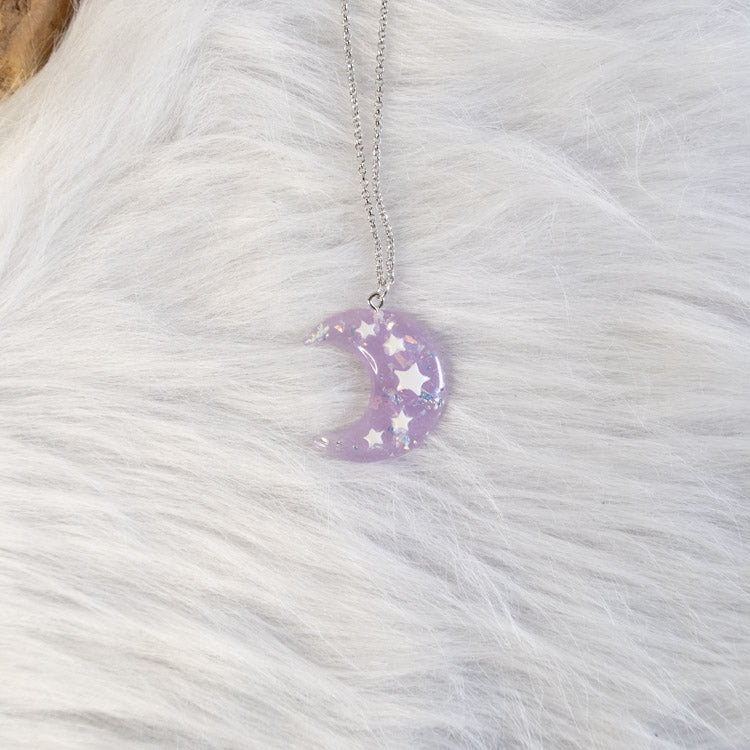 Lunar Dream Necklace – Purple