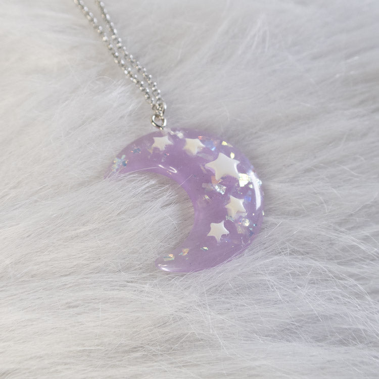 Lunar Dream Necklace – Purple