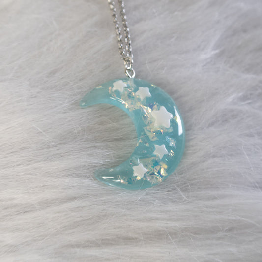 Lunar Dream Necklace – Blue
