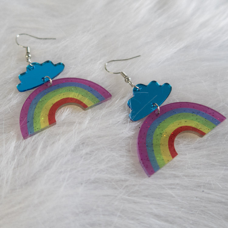 Rainbow Pop Earrings