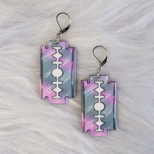 Bubble Blade Earrings