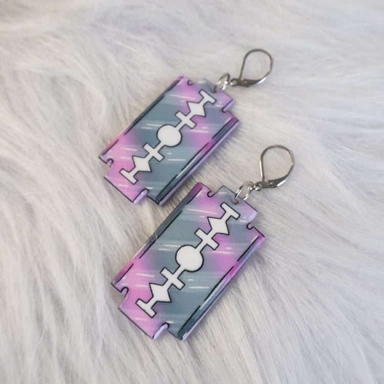 Bubble Blade Earrings