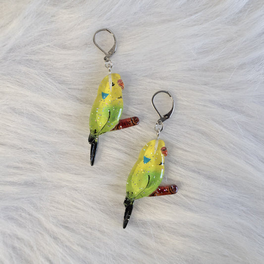 Parakeet Earrings