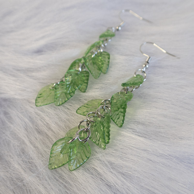 Enchanted Fern Cascade Earrings