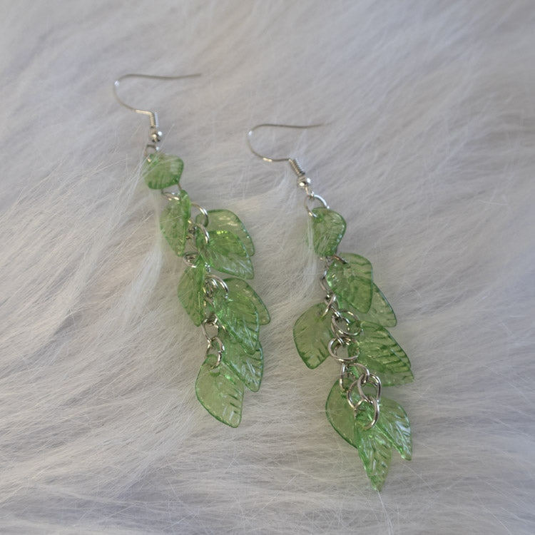 Enchanted Fern Cascade Earrings