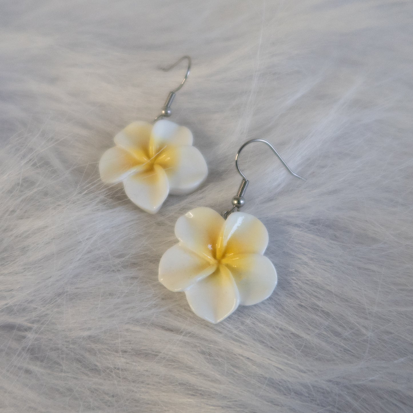 Ivory Bloom Earrings