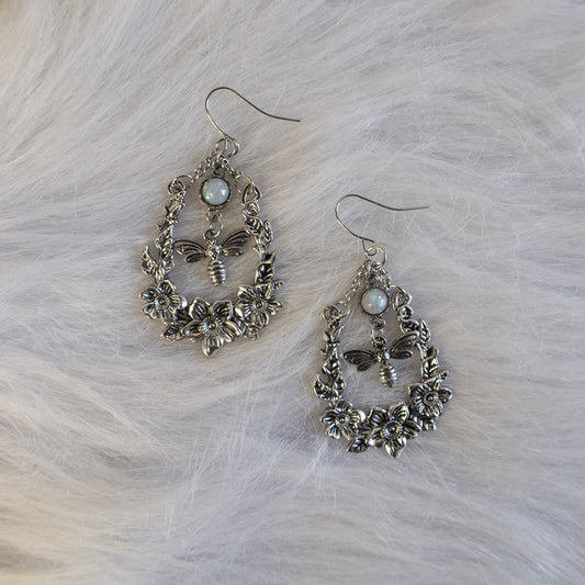 Enchanted Meadow Bee Earrings