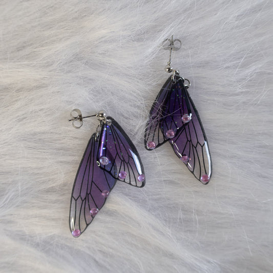 Twilight Dew Wings Earrings