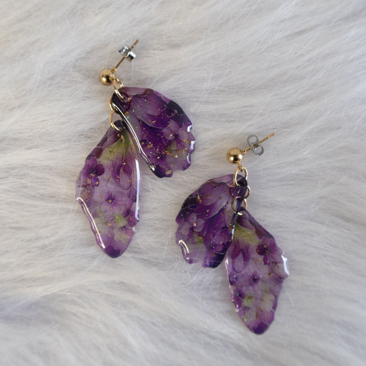 Spring Blossom Wings Earrings