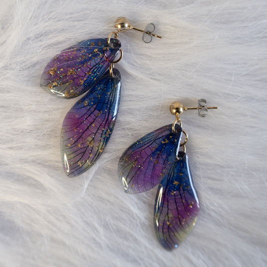 Sunset Glow Wings Earrings