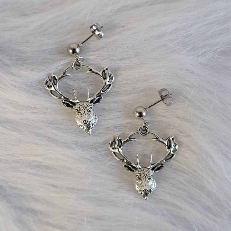 Silverwood Stag Earrings