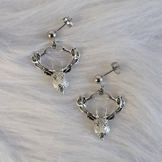 Silverwood Stag Earrings