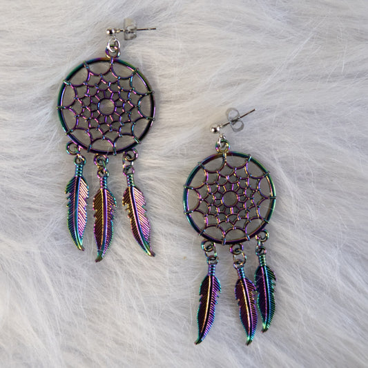 Mystic Dreamcatcher Earrings