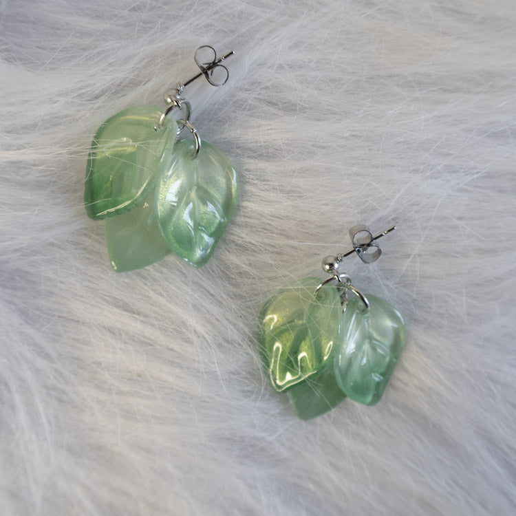 Mystic Leaf Earrings