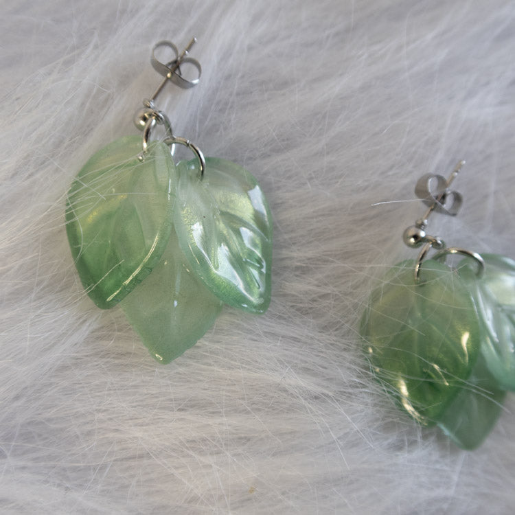 Mystic Leaf Earrings